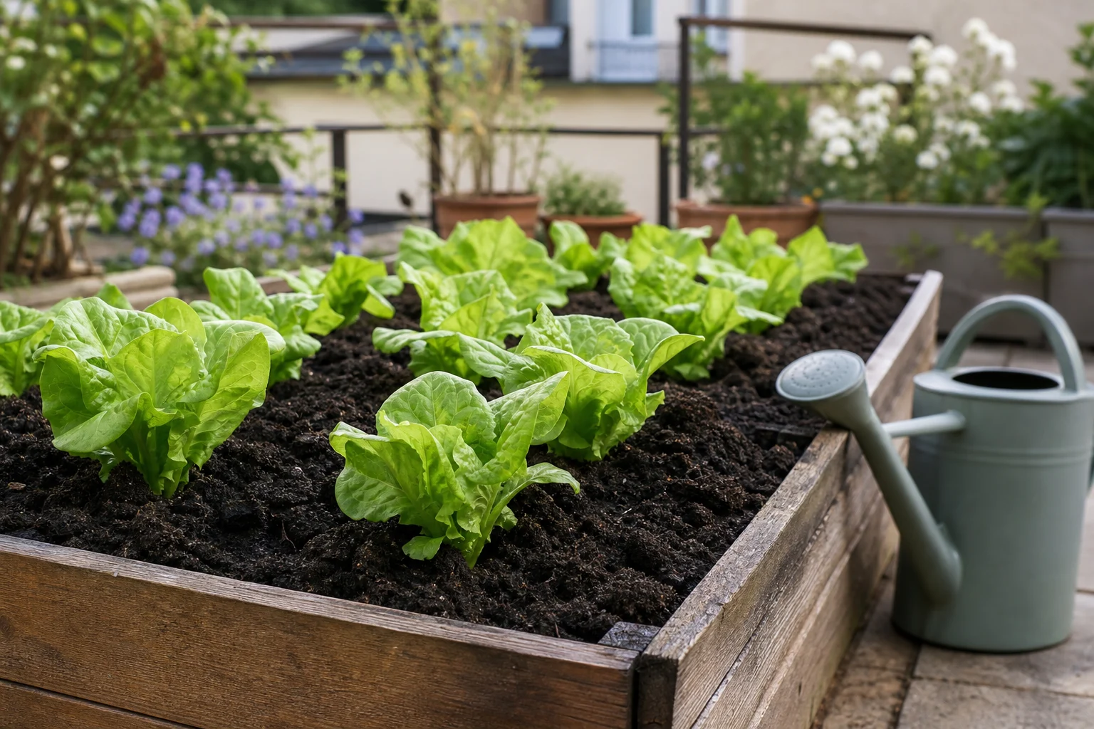 Eisbergsalat anbauen Garten Tipps: sichere Anleitung für knackige Köpfe