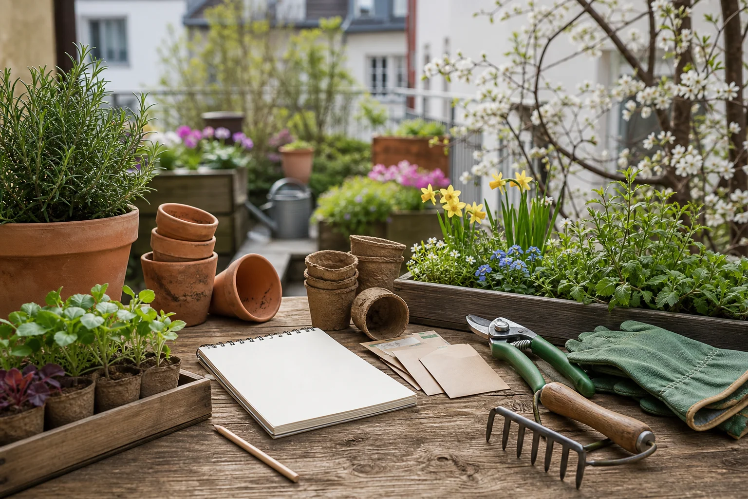 Garten Frühling Vorbereiten Checkliste: praktische Checkliste