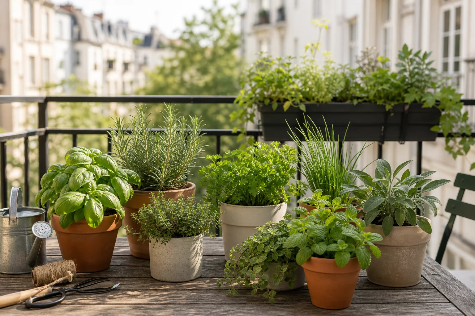 Kräutergarten Balkon Welche Kräuter: Anleitung, Tipps und häufige Fehler