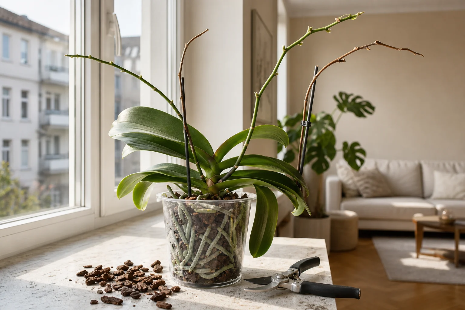 Orchideen nach Blüte pflegen schneiden: Anleitung, Tipps und häufige Fehler